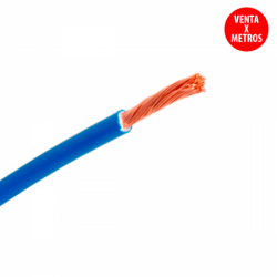 CABLE 1 MM PARA CONEXION AUTOMATAS COLOR AZUL  , PRECIO/METRO